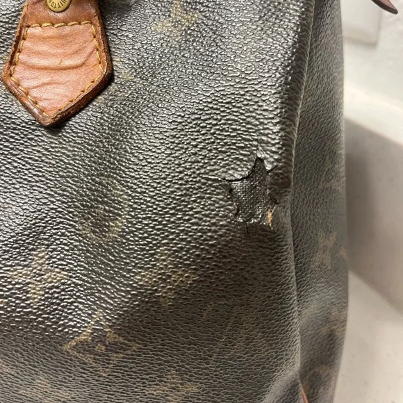 Louis Vuitton Dark Brown Monogram Satchel
